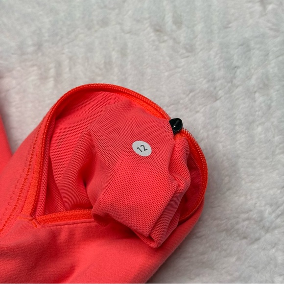 Lululemon Athletica Coral and Navy full zip training jacket - Picture 9 of 9